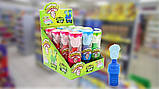 Льодяник Warheads Sour Ooze Pop зі смаком фруктів з рідкою кислою начинкою 40г, фото 7