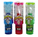 Льодяник Warheads Sour Ooze Pop зі смаком фруктів з рідкою кислою начинкою 40г, фото 6