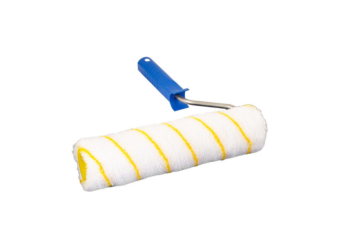 Валик малярний MASTERTOOL Girpaint 48/250/11 мм Ø 8 мм із ручкою 92-5204-P, фото 1