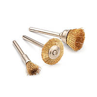 Набір щіток, латуньована проволока 3 шт Sturmax 9030M-07-02