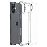 Чохол Spigen для iPhone 16 Plus - Ultra Hybrid, Crystal Clear (ACS08069), фото 4