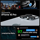 Чохол Spigen для iPhone 16 Pro - Ultra Hybrid, Frost Clear (ACS08122), фото 5