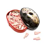 Цукерки у вигляді сокир Boston America Friday The 13th з маскою Джейсона зі смаком кислої вишні 34г, фото 4