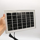 Вуличний ліхтар-прожектор із сонячною панеллю 50Вт 6500K + пульт, W722 / Світильник-прожектор для вулиці, фото 9