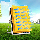 Вуличний ліхтар-прожектор із сонячною панеллю 50Вт 6500K + пульт, W722 / Світильник-прожектор для вулиці, фото 6