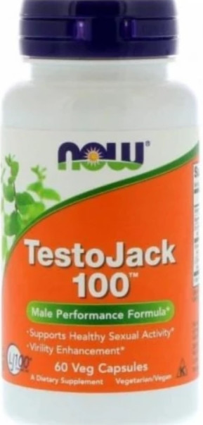 Бустер тестостерону NOW Testo Jack 100 60 капс