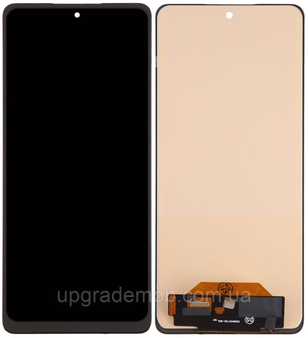 Дисплей модуль тачскрин Samsung A736 Galaxy A73 5G чорний OLED (Small LCD)