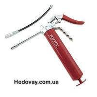 Шприц для мастила 400 мл (пістолетного типу) 90°, 180° з гнучким шлангом Toptul