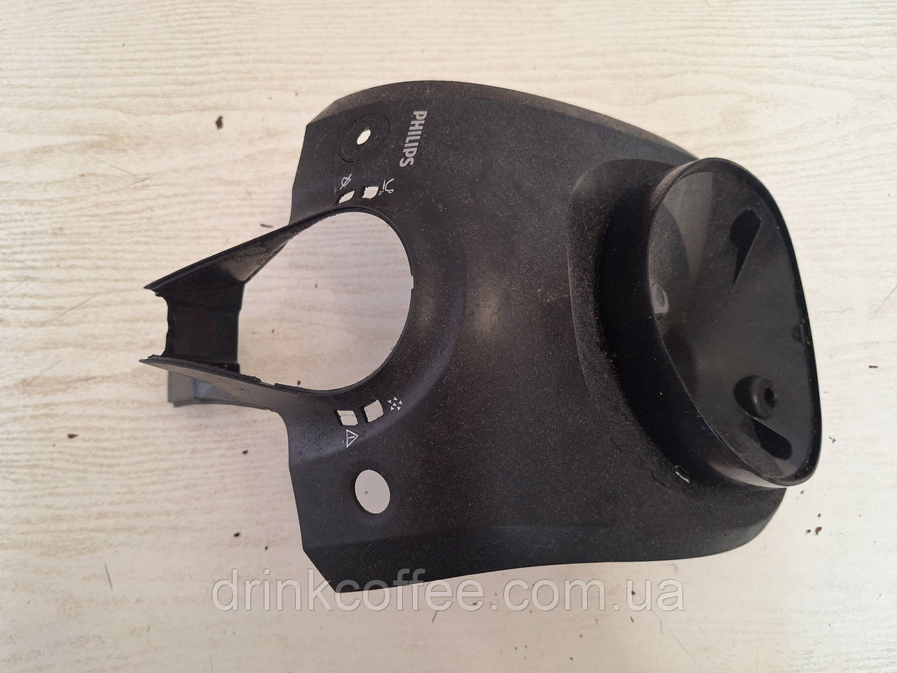 Верхня лицьова корпусна накладка панель для кавомашини Saeco/Philips Xsmall Type HD8651 б/у, фото 1