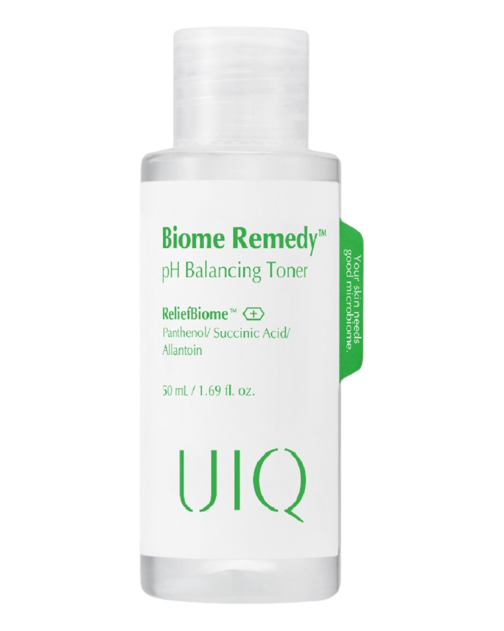 Балансуючий тонер UIQ Biome Remedy™ pH Balancing Toner 50 мл, фото 1