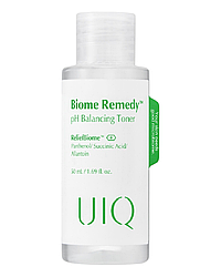 Балансуючий тонер UIQ Biome Remedy™ pH Balancing Toner 50 мл