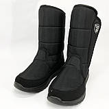 Водонепроникні робочі черевики, Чоловічі чоботи для активного відпочинку з гуми, Бурки дедушки QE-98, фото 8