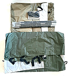 Намет туристичний двомісний 285х220х145 см з тамбуром, фото 4