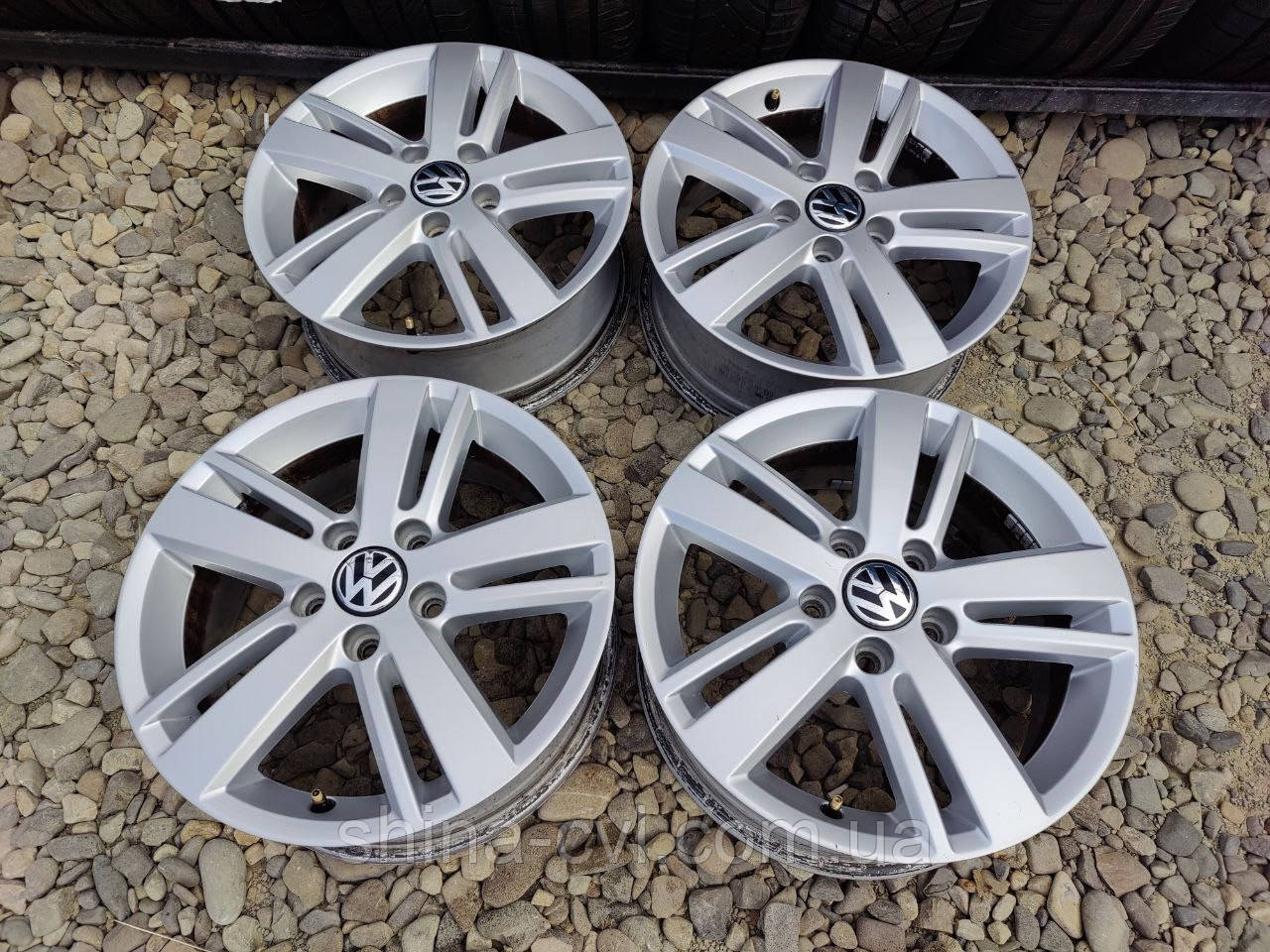 Диски 5.112 r16 6.5j et50 dia57.1 Volkswagen Passat B5/B6/Golf5/5+/6/Caddy/Touran/Skoda Superb/Octavia, фото 1