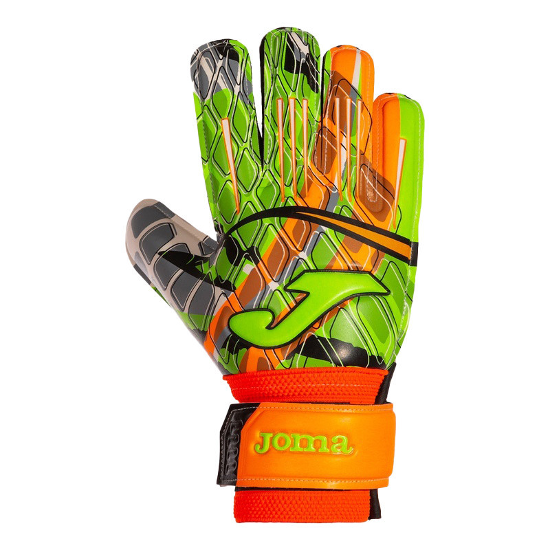 Перчатки вратарские CALCIO 23 Joma 401272.054-8 салатовый, оранжевый 21 ...