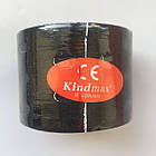 Кинезио тейп KINDMAX Punch (с перфорацией) Черный, фото 5