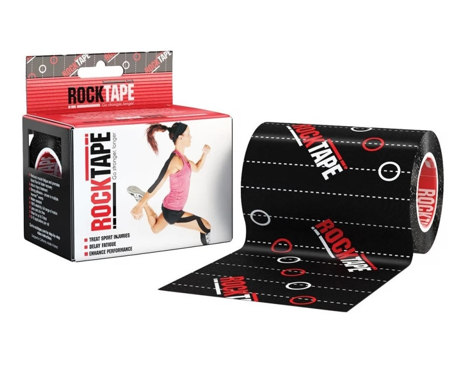 Широкий кінезіо тейп RockTape Mini Big Daddy (CША) 10 см