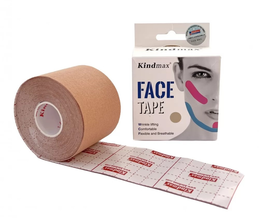 Кінезіотейп для обличчя Kindmax Face Tape