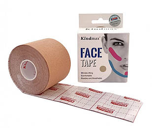 Кінезіотейп для обличчя Kindmax Face Tape