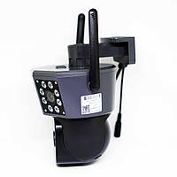 Вулична охоронна камера IP WiFi PC226 з трьома об'єктивами по 3 Мп з підсвічуванням та нічною зйомкою, фото 7