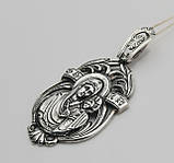 Підвіска "Богородиця з дитям" зі срібла, фото 2