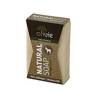 Мило оливкове з молоком ослиці 100 г Olivie