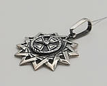 Підвіска "Зірка Ерцгамми" зі срібла, фото 2