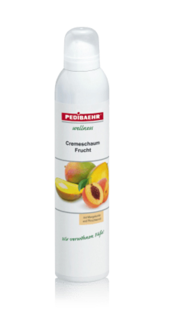 ФРУКТОВА КРЕМ-ПІНКА З МАСЛОМ МАНГО І СЕЧОВИНОЮ ДЛЯ НІГ 300 МЛ (CREMESCHAUM FRUCHT), PEDIBAEH