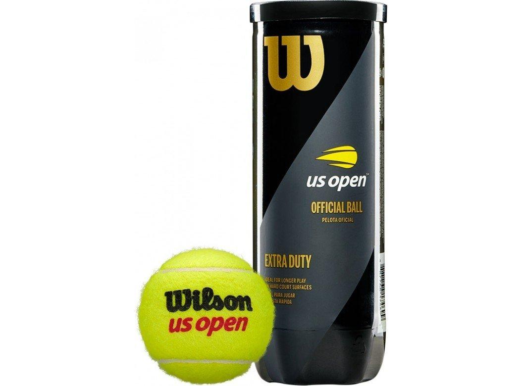 М'ячі тенісні Wilson US Open XD 3 BALL WRT106200 (3 шт.)