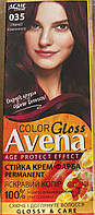 Фарба для волосся Avena Gloss color Рябіна 035 Гранат Acme Color