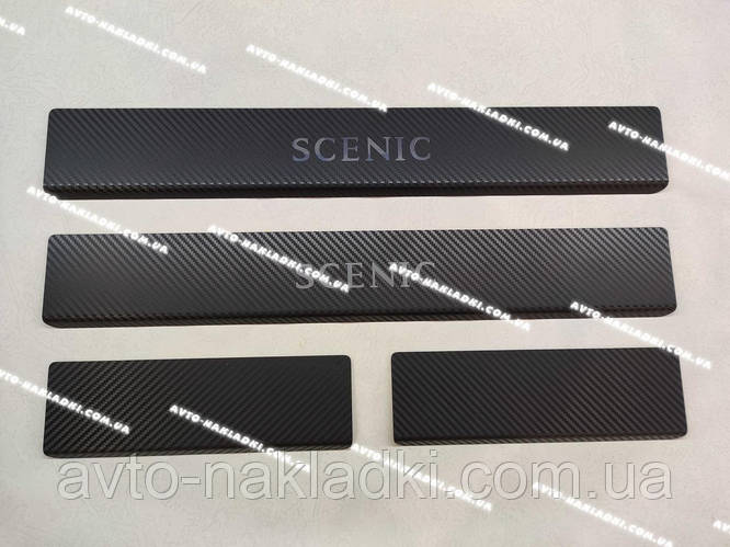 Карбон Накладки на пороги Рено СЦЕНИК / Гранд сценик 3 *2009-16 год ...