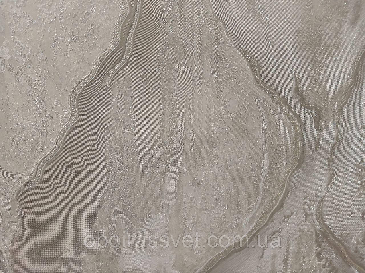 Шпалери 1605-10 вініл гарячого тиснення довжина рулону 15 м ширина 1.06 м=5 смуг по 3 м кожна