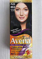 Фарба для волосся Горобина Avena Rich color 053 Чорний Acme Color