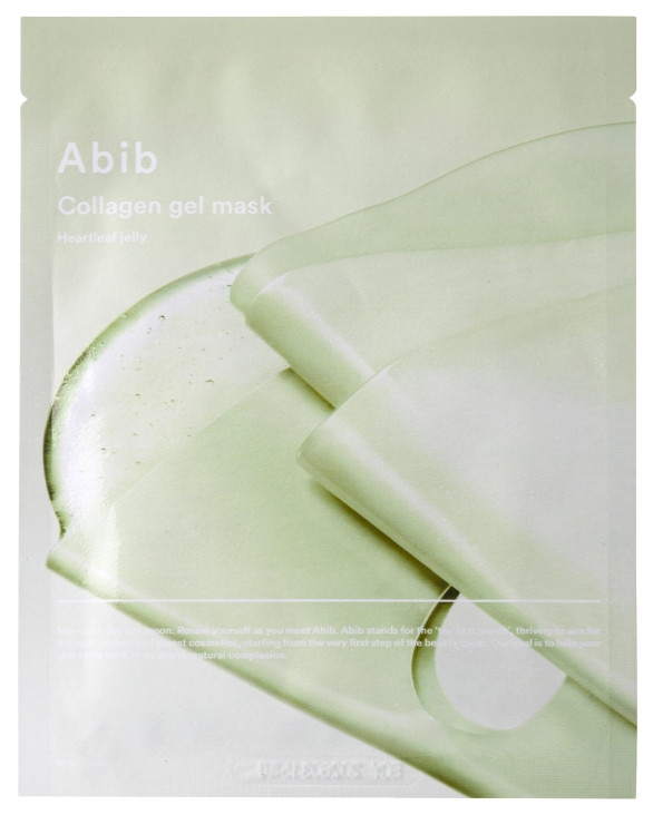 Гідрогелева маска з веганським колагеном Abib Collagen Gel Mask Heartleaf Jelly 35 г