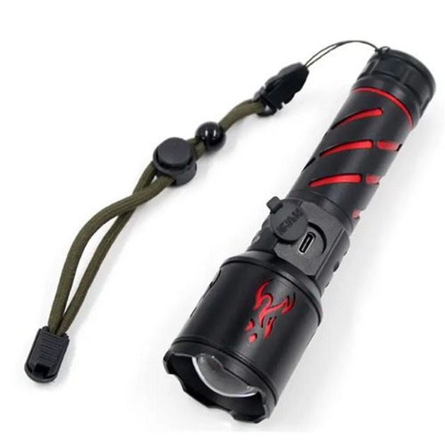 Ліхтар ручний акумуляторний XQ-S59-GT, Ліхтар ручний потужний, Кишеньковий ліхтар із usb зарядкою, фото 1