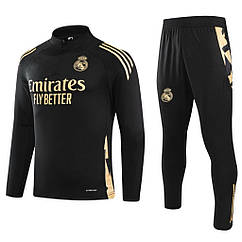 Спортивний костюм футбольний дитячий чоловічий Реал Мадрид Adidas Real Madrid 2024-2025