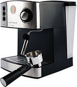 Кавоварка Grunhelm GEC15 еспресо-кавоварка кавоварка з трубкою-капучинатором Чорний 850 Вт