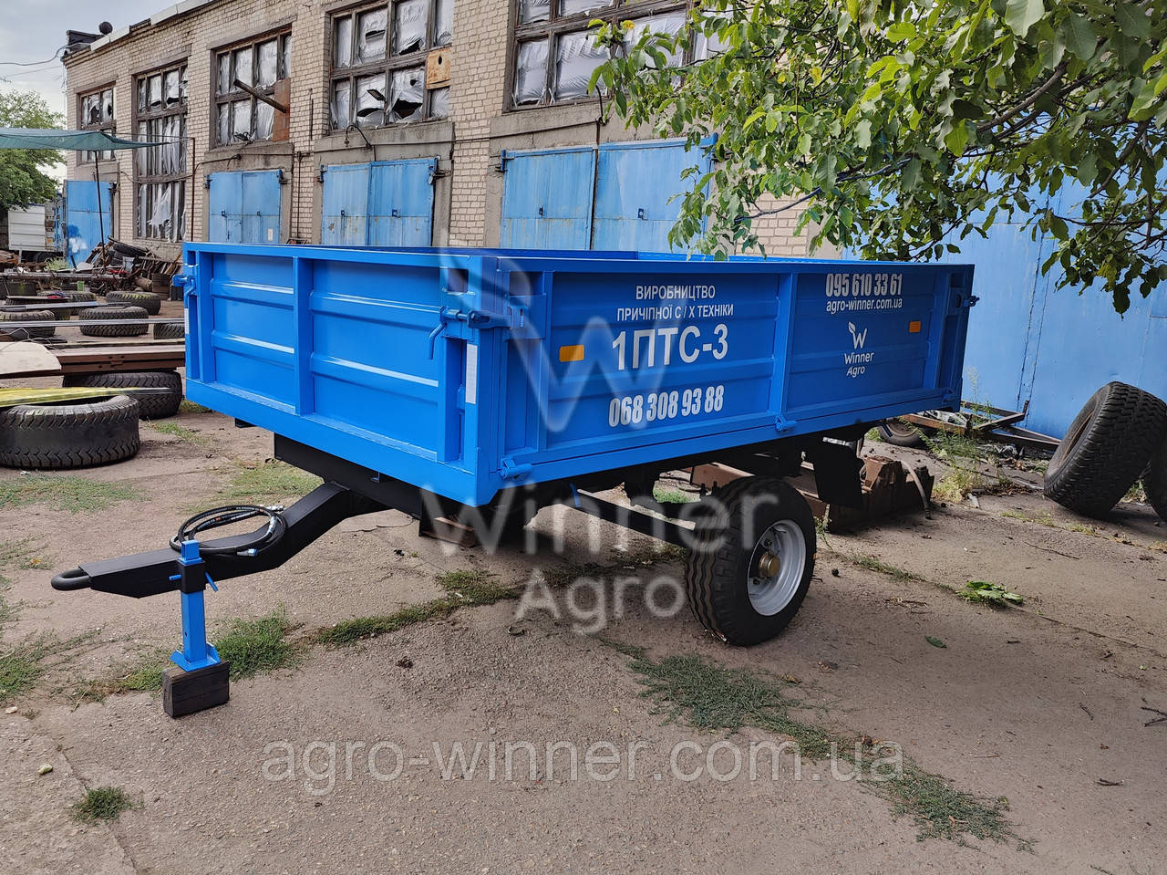 Напівпричіп тракторний 1ПТС-3 (1НТС-3)