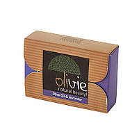 Мило оливкове натуральне з лавандою 100 г Olivie