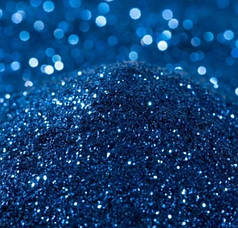 Присипка – гліттер синій (10 г)