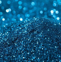 Гліттер присипка – темно-блакитний (10 гр)