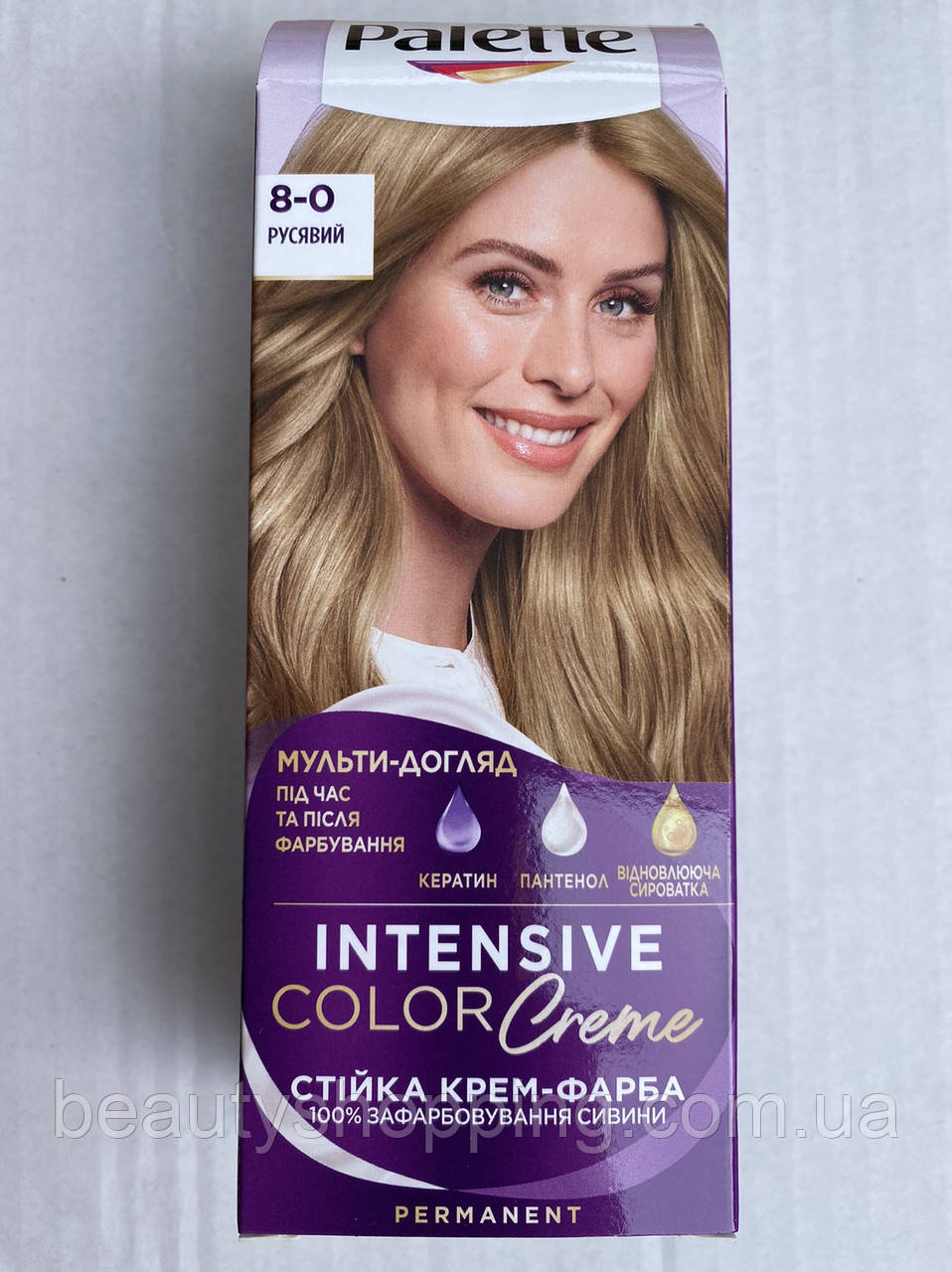 Фарба для волосся Palette 8-0 N7 Русявий