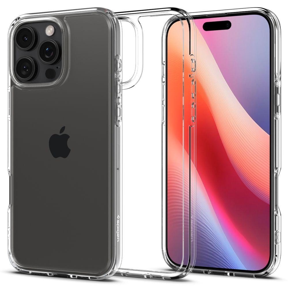 Чохол Spigen Ultra Hybrid до iPhone 16 Pro Max Crystal Clear (ACS07992)