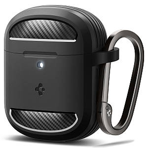 Чохол Spigen Rugged Armor case до Pixel Buds Pro 2 Matte Black (ACS07604)