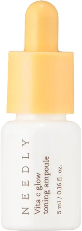 Тонізувальна сироватка з вітаміном C для сяйва шкіри міні Needly Vita C glow toning ampoule, 5 мл