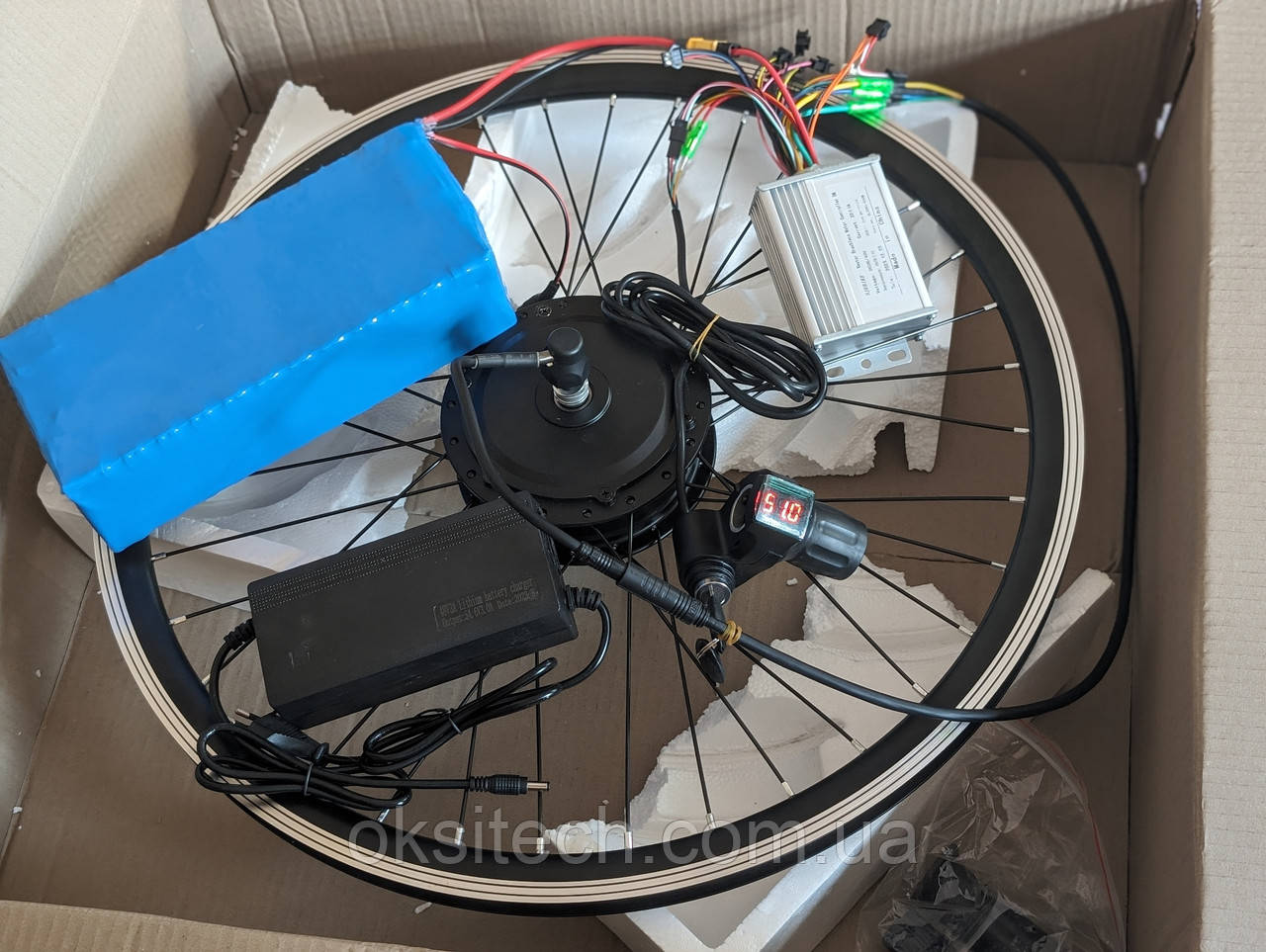 Електронабір мотор колесо 500w 48v 15Ah акумулятор (ID#2351734903 ...