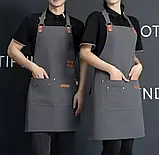 Фартух для продавця кухні парикмахера майстра бариста клінінга, фото 5