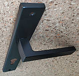 Ручки на планці USK 85-048 Чорні, фото 3