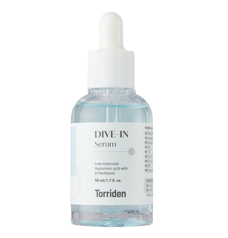 Сироватка з гіалуроновою кислотою Torriden Dive-In Low Molecular Hyaluronic Acid Serum 50 мл