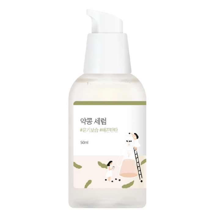Поживна сироватка з екстрактом соєвих бобів Round Lab Soybean Serum 50 мл